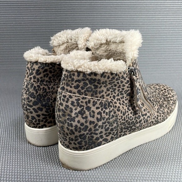 Dolce Vita Women’s Side Zip Fashion Boots With Cheetah Print Size 9.5 - Picture 5 of 11